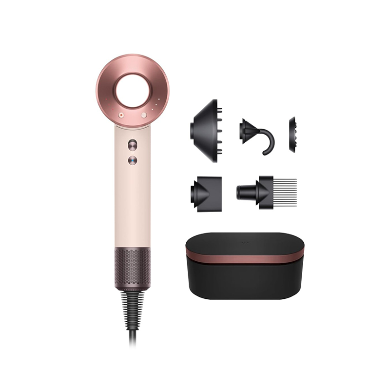 HD07LimitedEditionCeramicPinkRoseGold سشوار دایسون مدل Dyson Supersonic HD07 -Limited Edition Ceramic Pink/Rose Gold (سرامیک صورتی/رز گلد-تولید محدود)